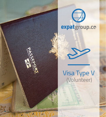 Visa V-Type Volunteer / Visa Tipo V - Voluntario