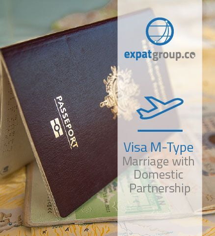 Visa M-Type Marriage with Domestic Partnership / Visa Tipo M - Cónyuge con Unión Marital