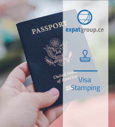 Visa Stamping / Estampación de Visa