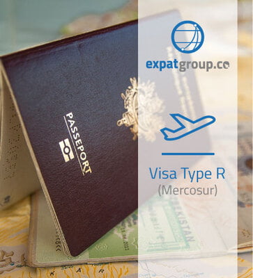 Visa R-Type Mercosur / Visa Tipo R - Mercosur