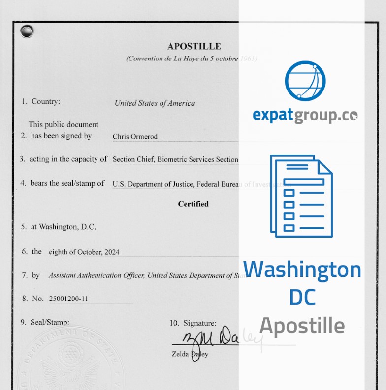 Us Apostille-Washington DC